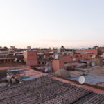 Over the roofs of Marrakech's Medina