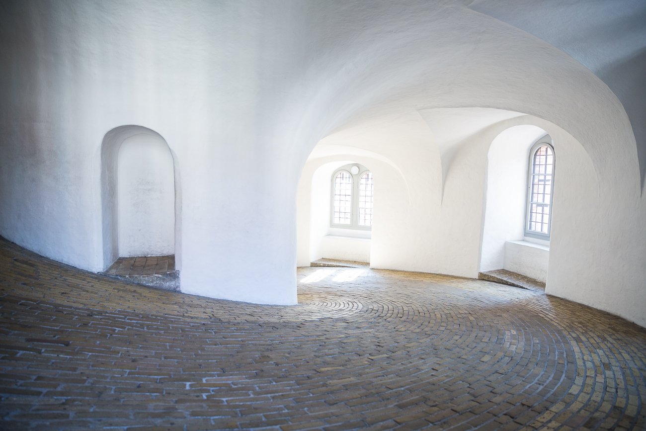 Inside Round Tower Copenhagen