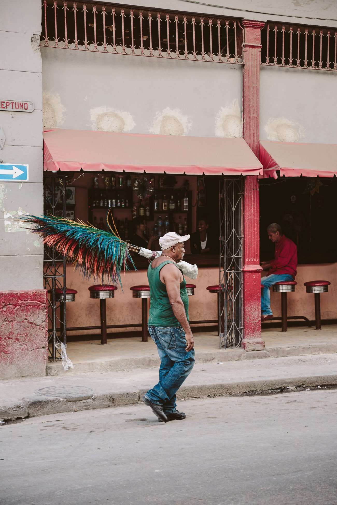 Street scene in Havana Cuba