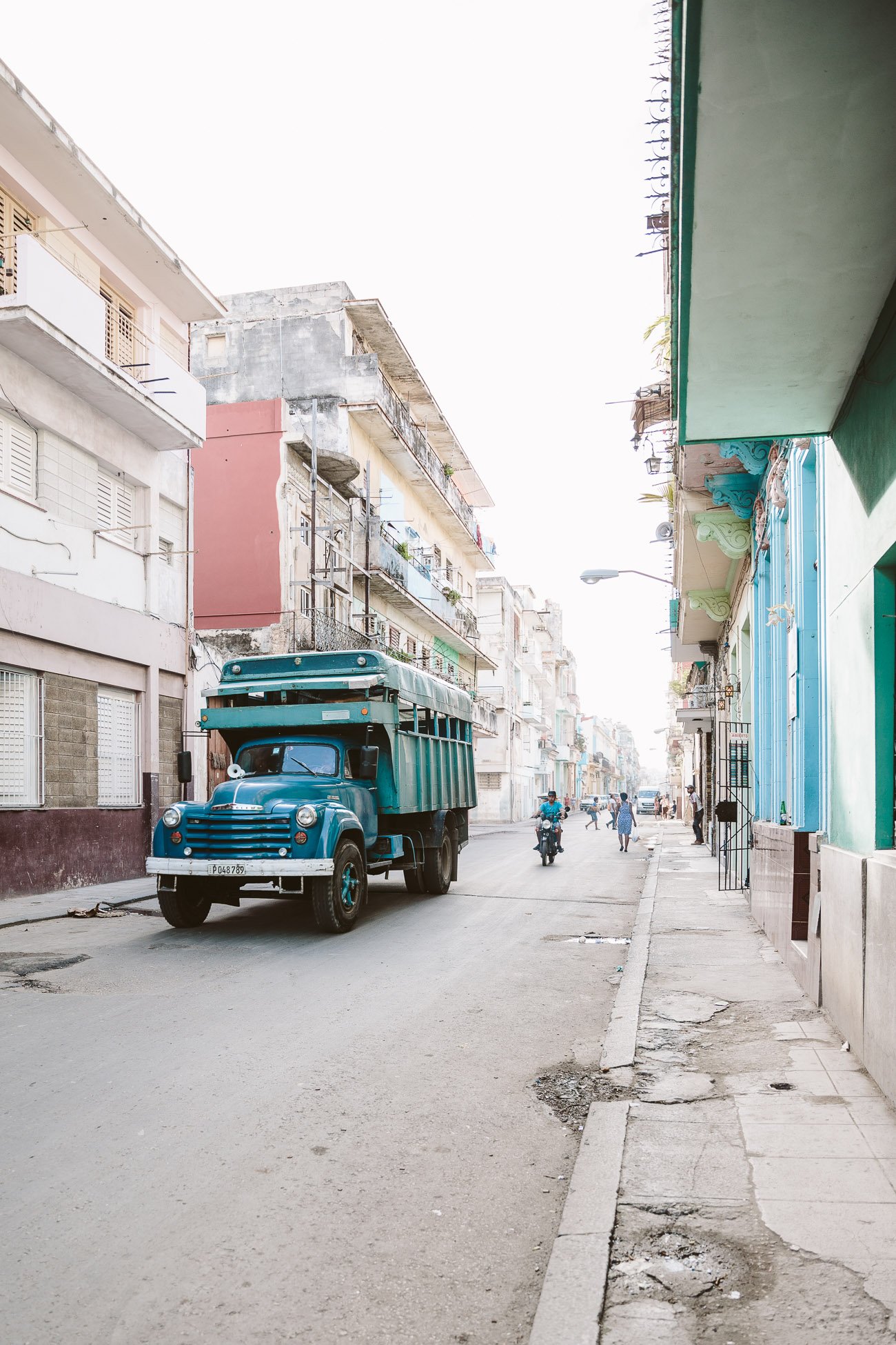 Street scene in Havana Cuba