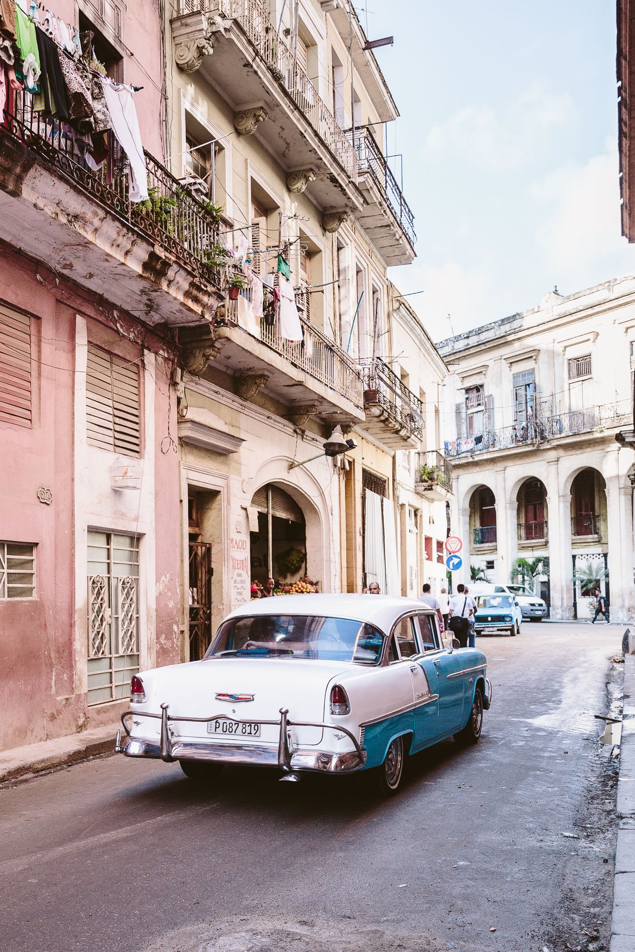 Street scene in Havana CUBA