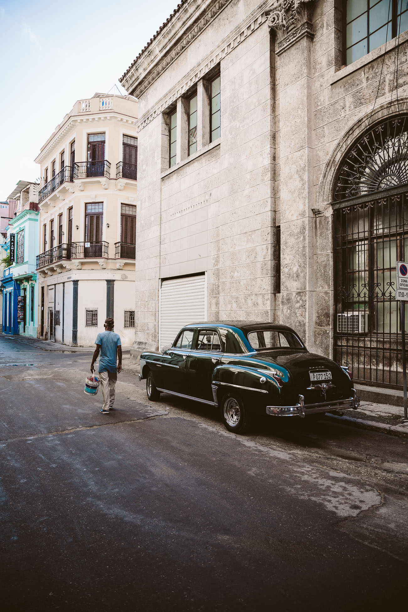 Vintage car in Havana Cuba