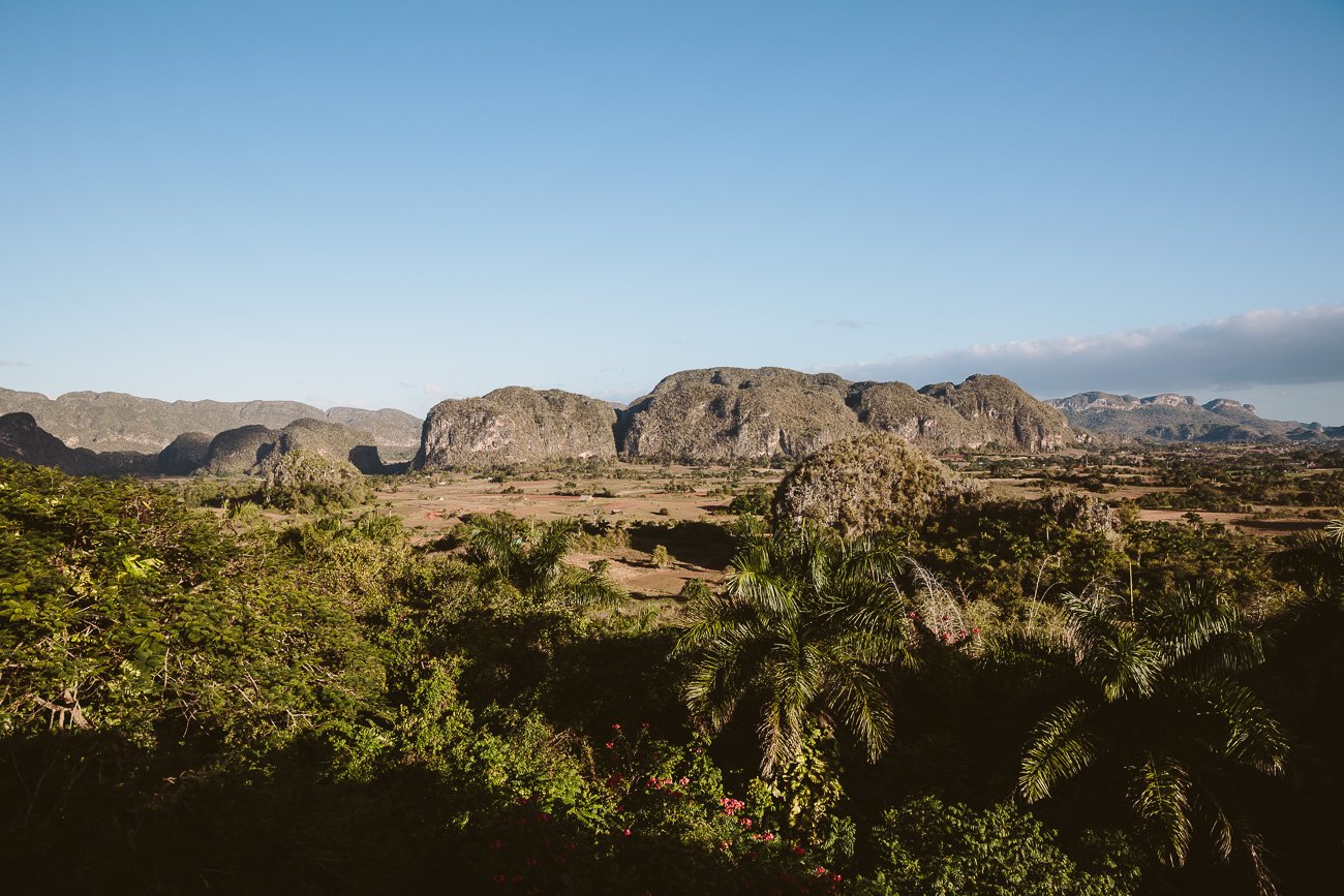 Mogotes in Vinales in Cuba 