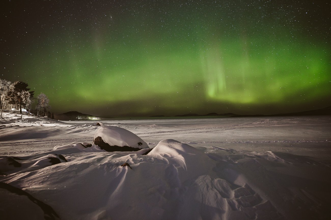 Northern Lights in Swedish Lapland