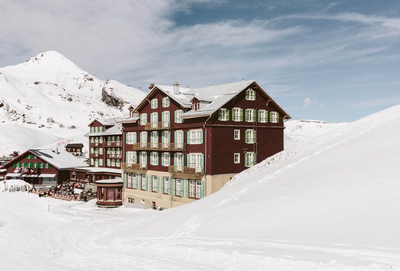 Hotel Bellevue des Alpes at Kleine Scheidegg
