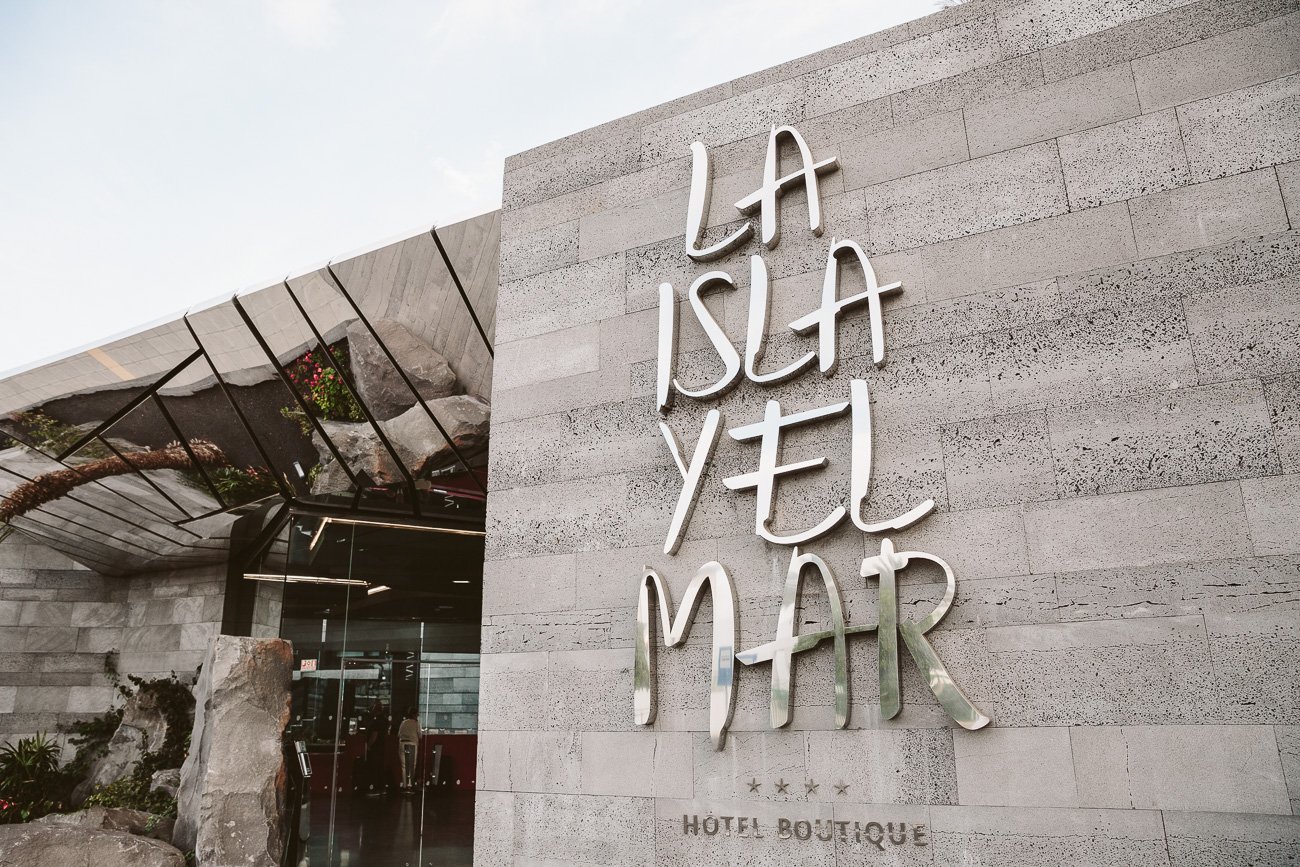 Entrance of La Isla Y El Mar Boutique Hotel Lanzarote