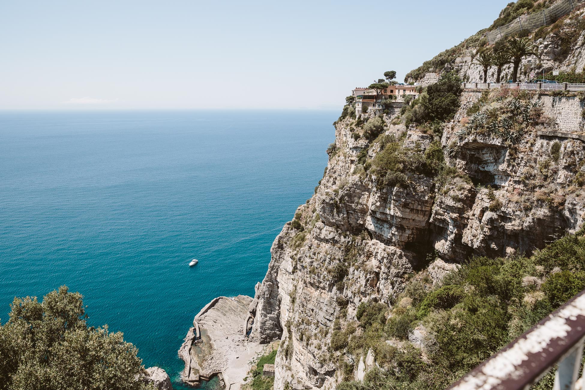 Sorrento Coast as seen from the coastal road