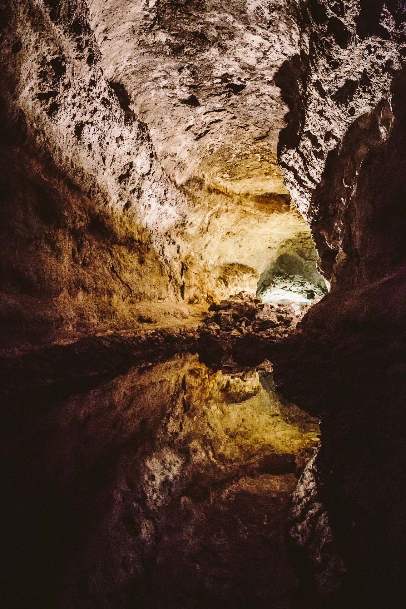 Cueva de los Verdes by César Manrique in Lanzarote