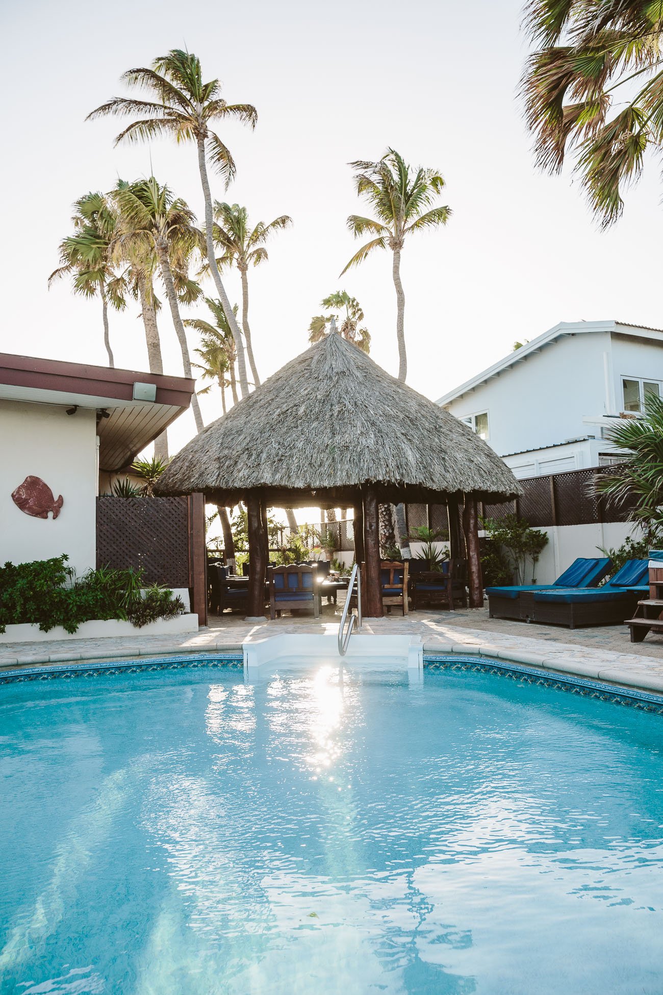 Pool at Sunset Beach Studios Aruba
