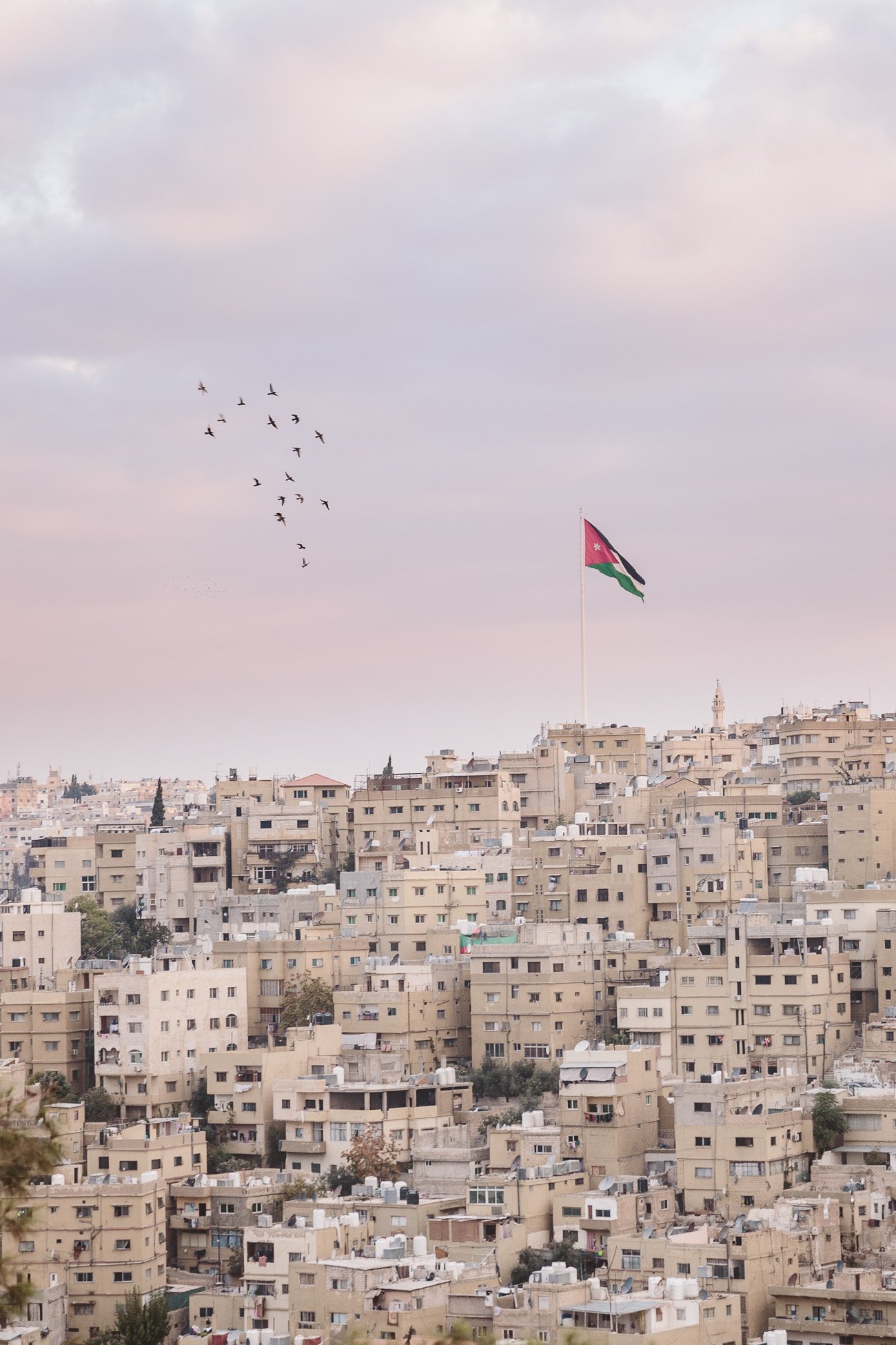 Skyline of Amman Jordan
