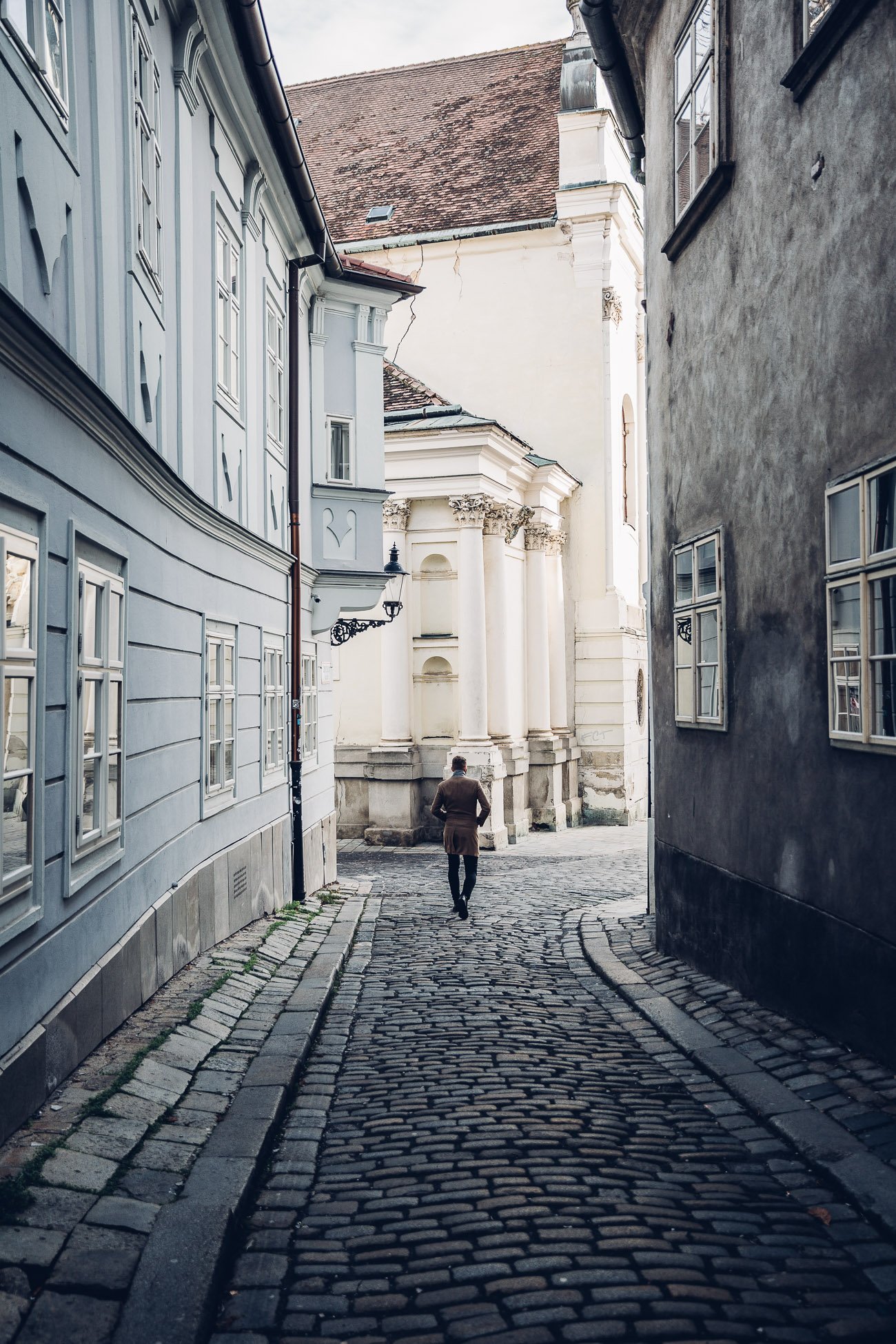 Streets of Old Town of Bratislava