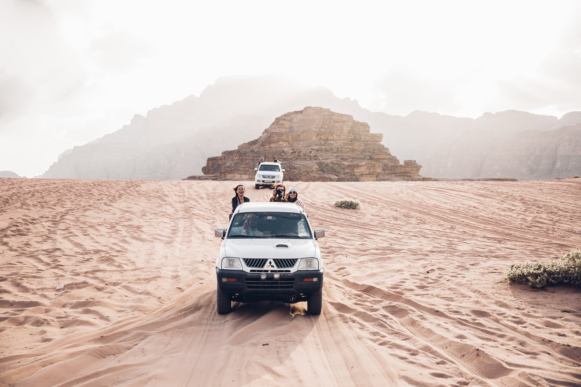 Jeep Safari in Wadi Rum Jordan