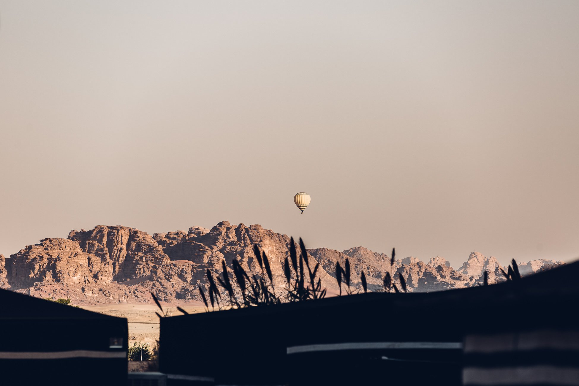 Hot Air Balloon Ride in Wadi Rum Jordan