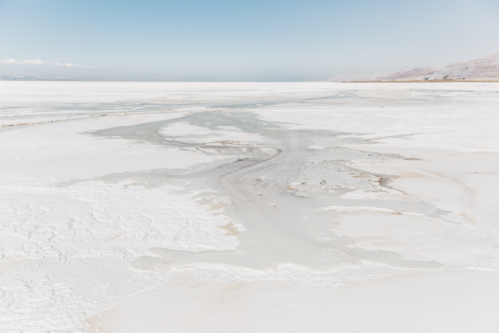 Shores of the Dead Sea in Jordan