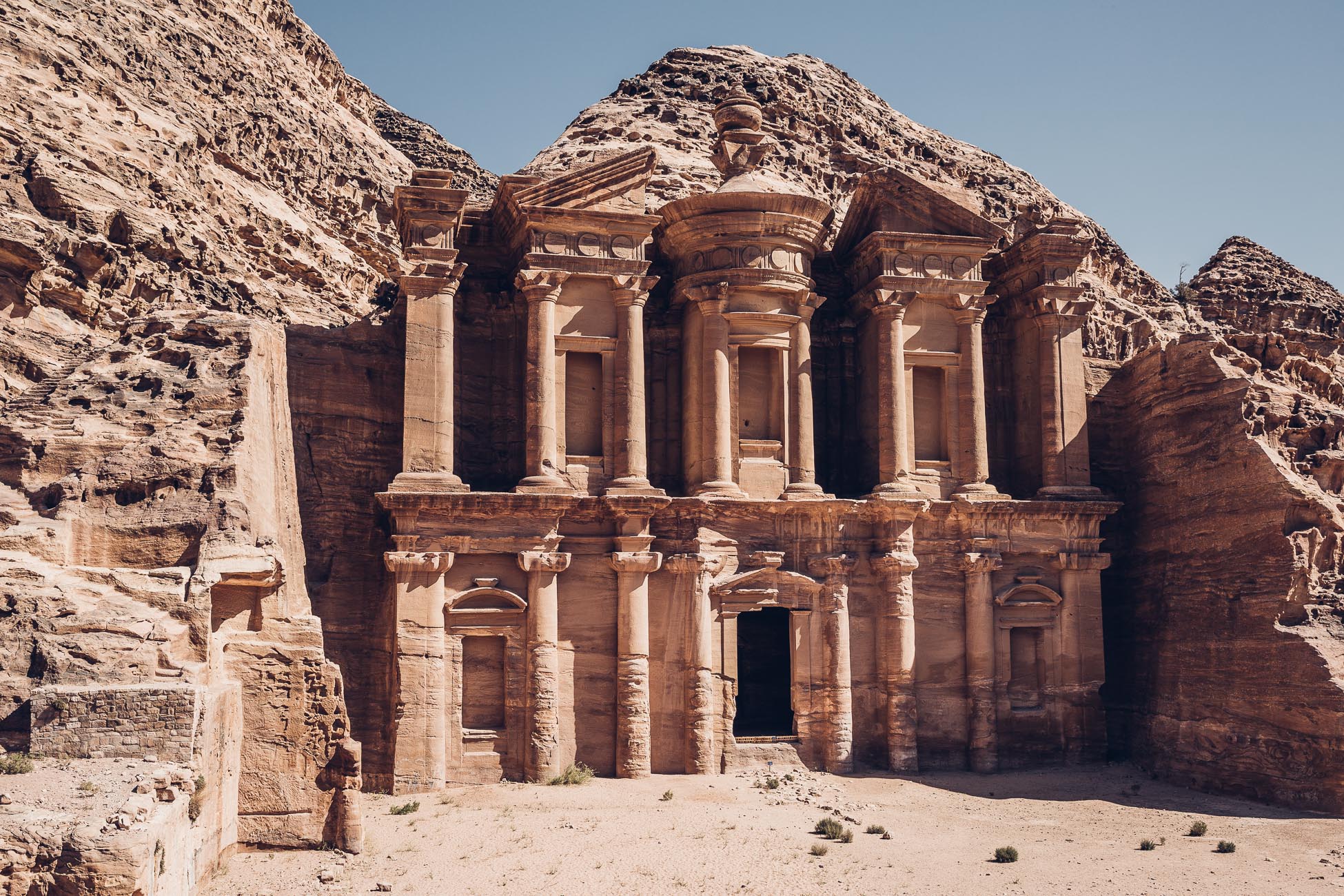 The Monastery in Petra Jordan