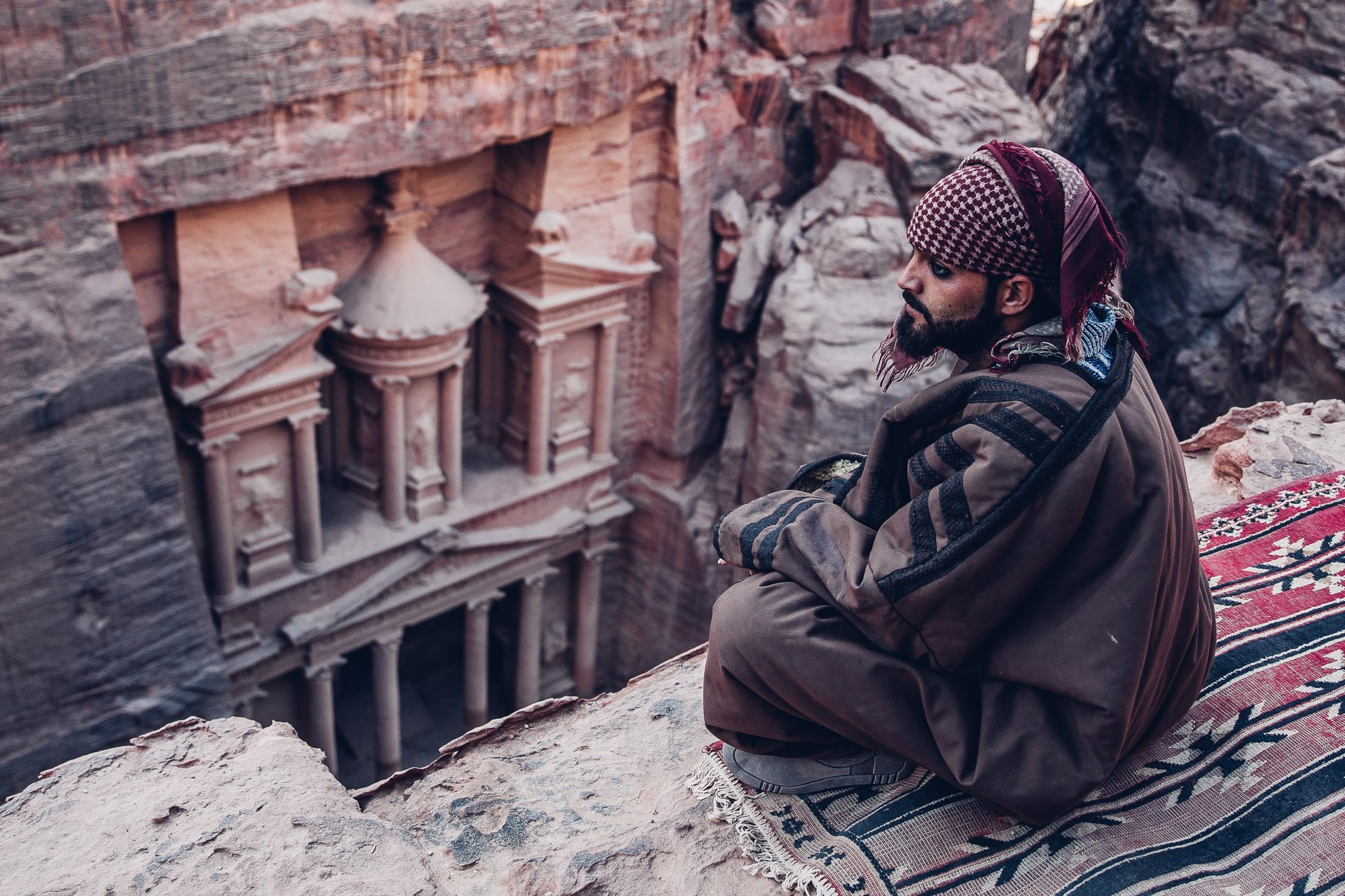 The Treasury at Petra Jordan