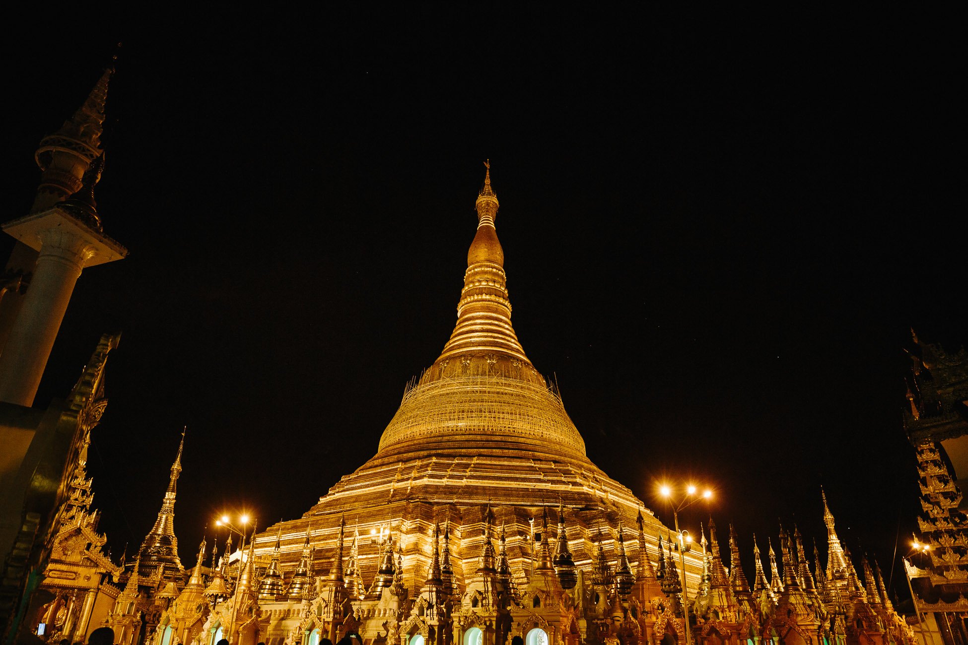 Shwedagon Pagoda Yangon Myanmar