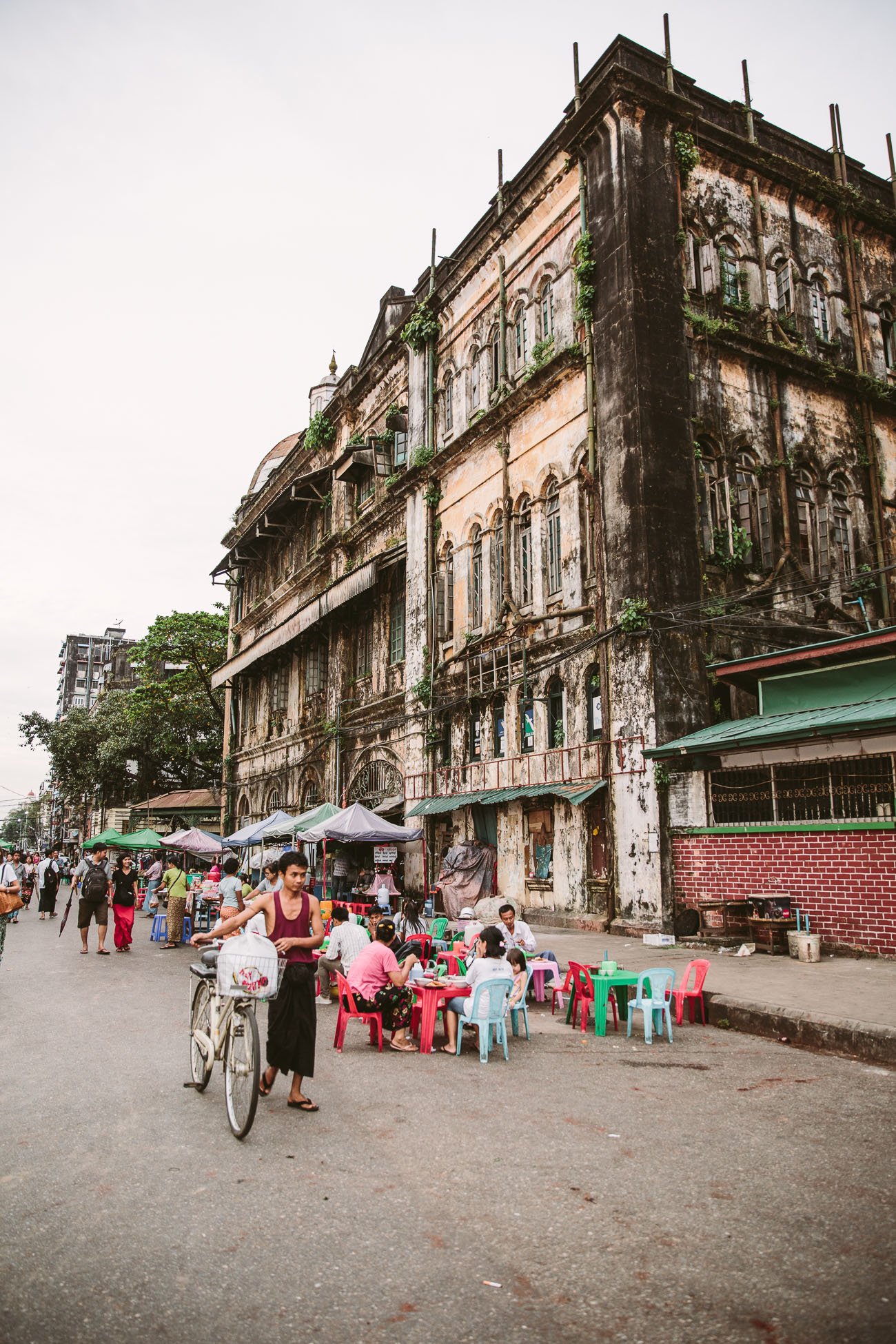 Architecture of Yangon Myanmar