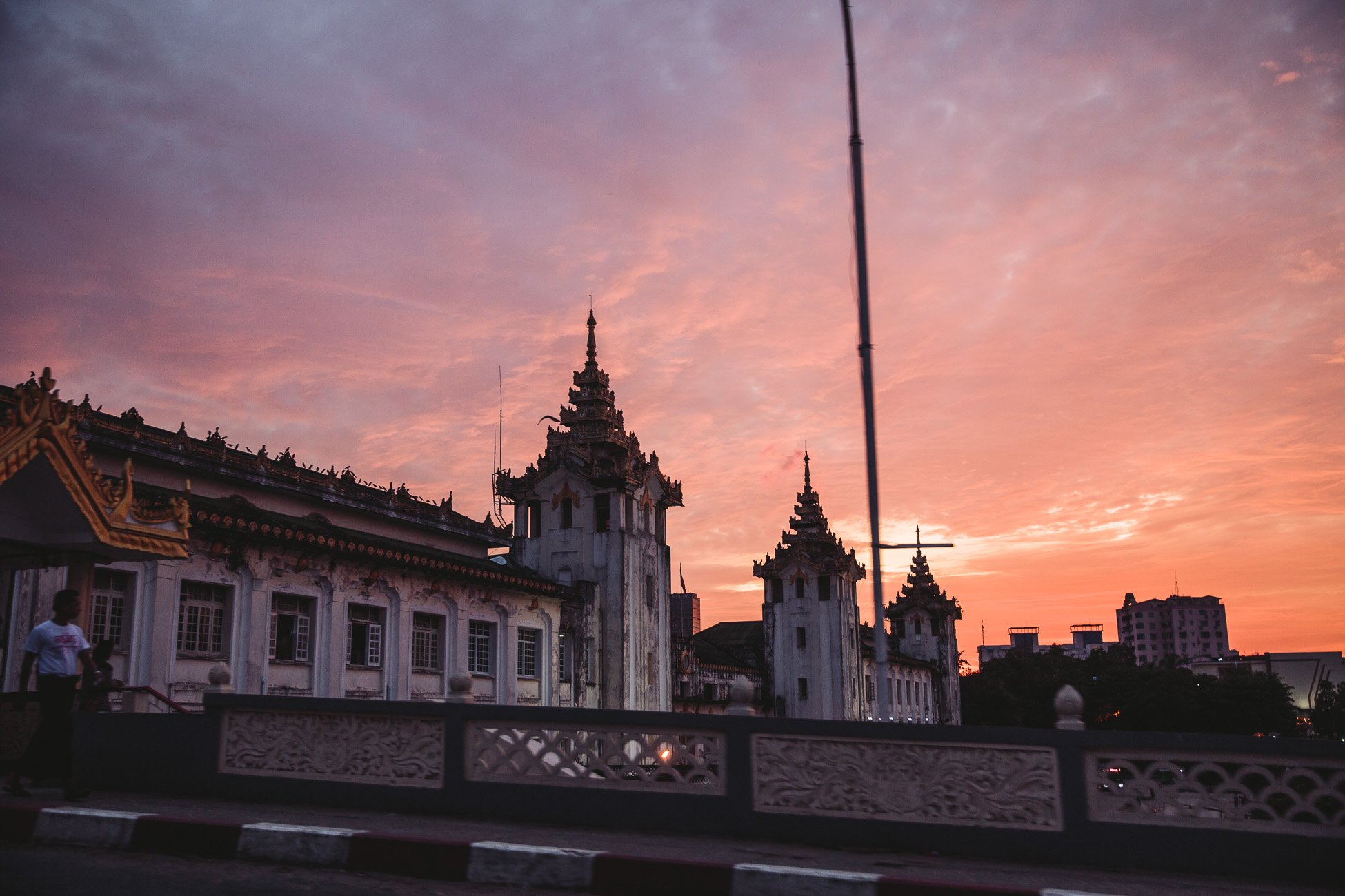 Yangon at Sunset