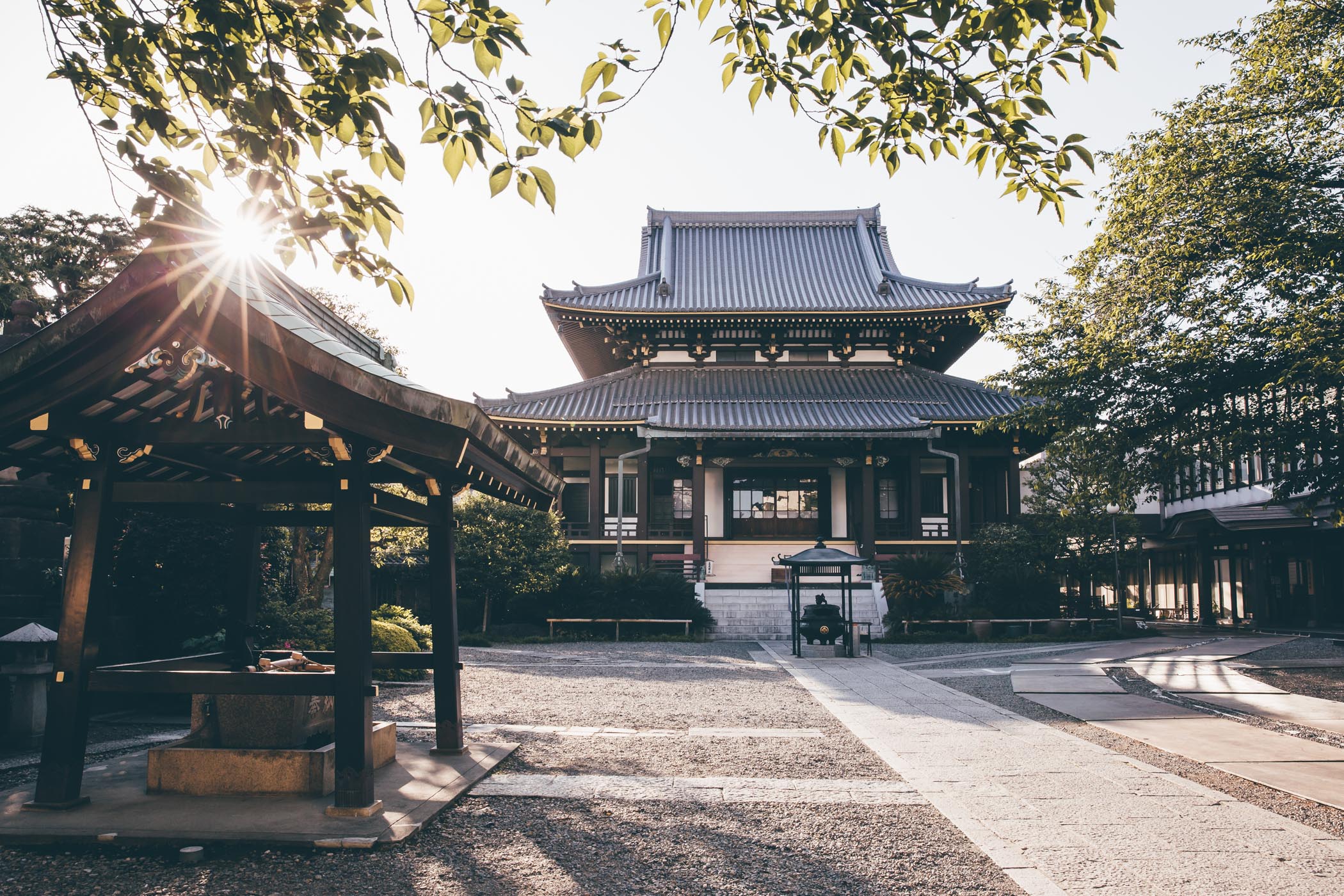 Zenkōji Temple in Tokyo