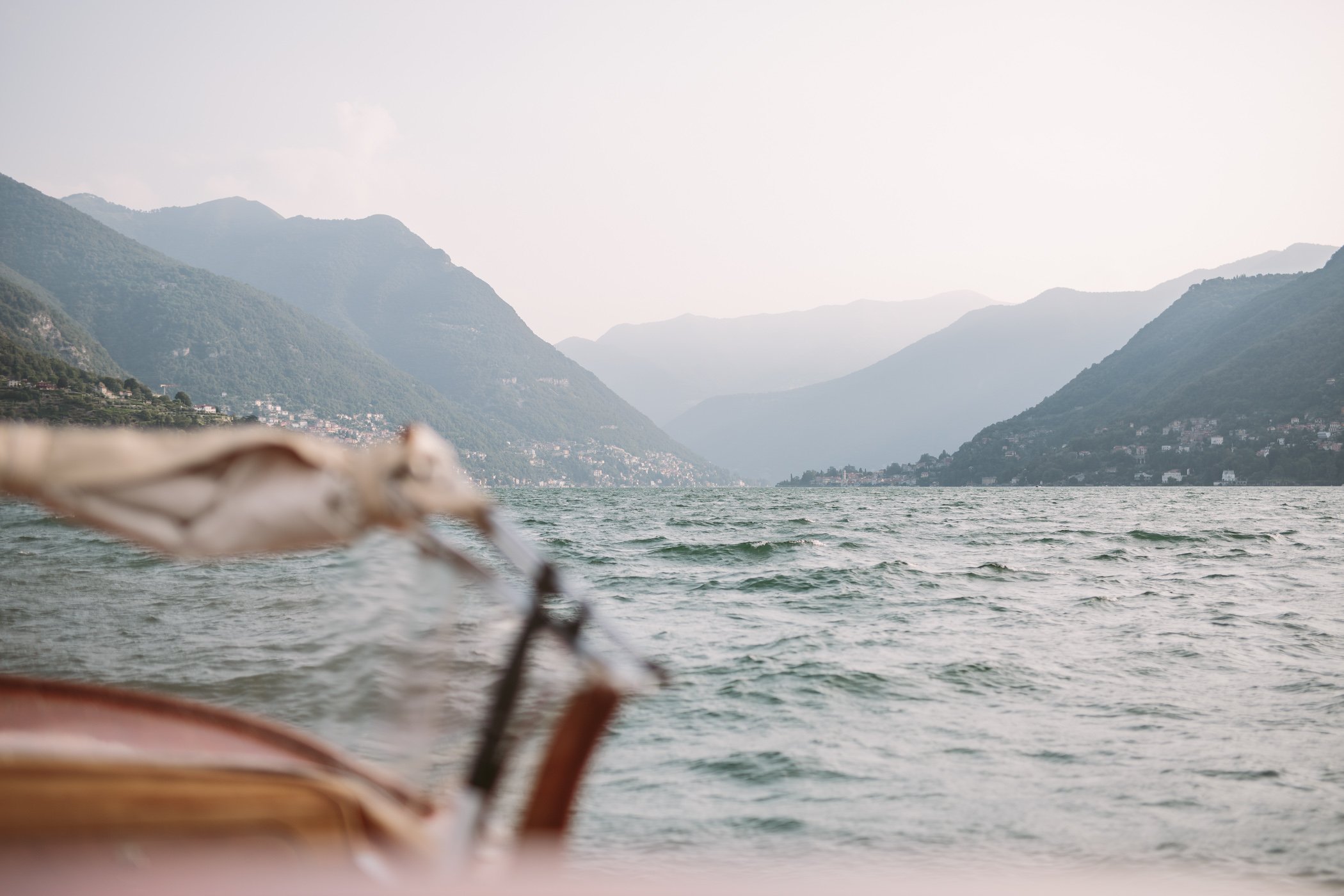 Lago di Como on a Riva boat