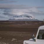Iceland Highland Road with Landrover Defender