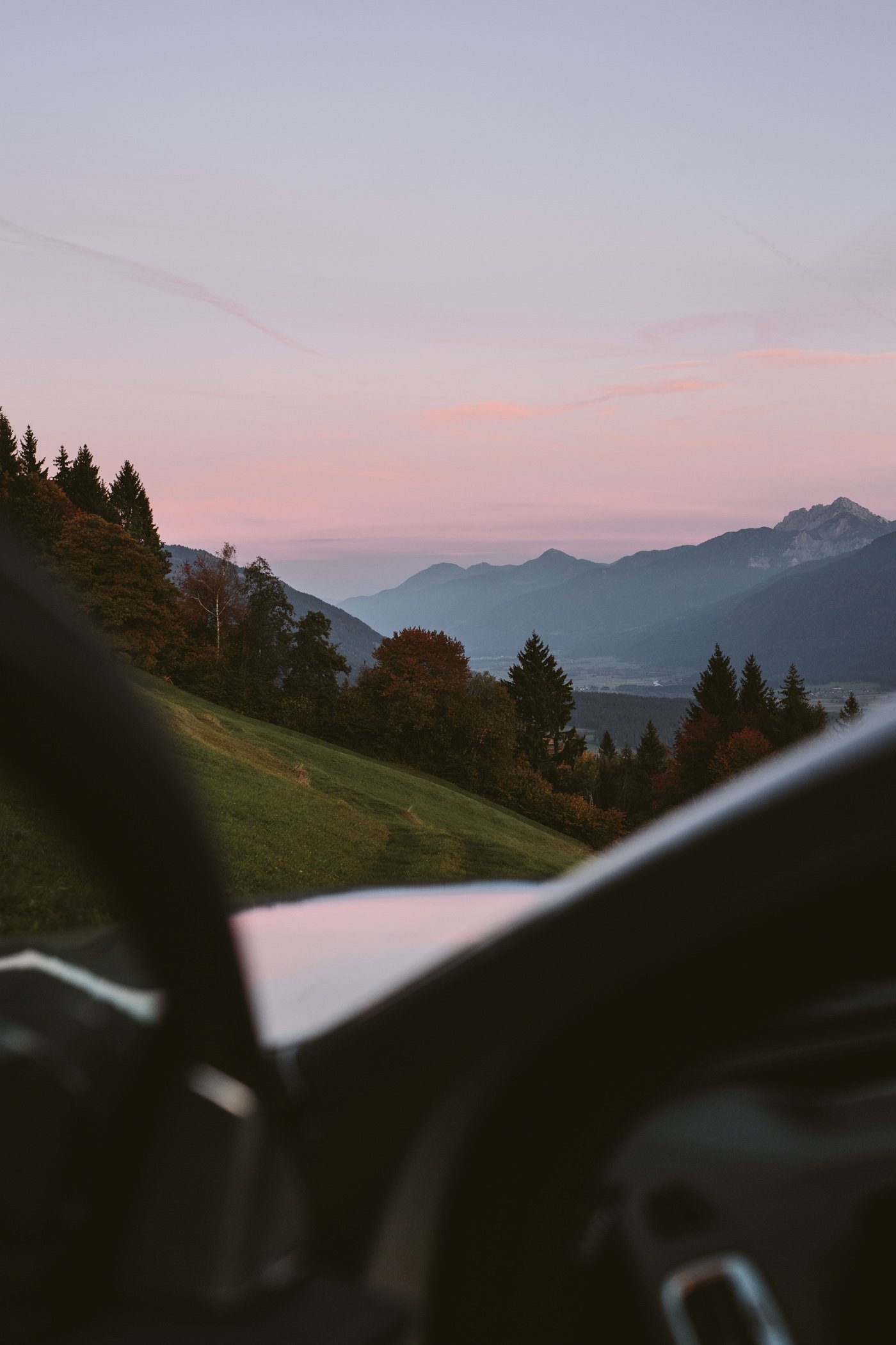 Mercedes EQC in the Austrian Alps