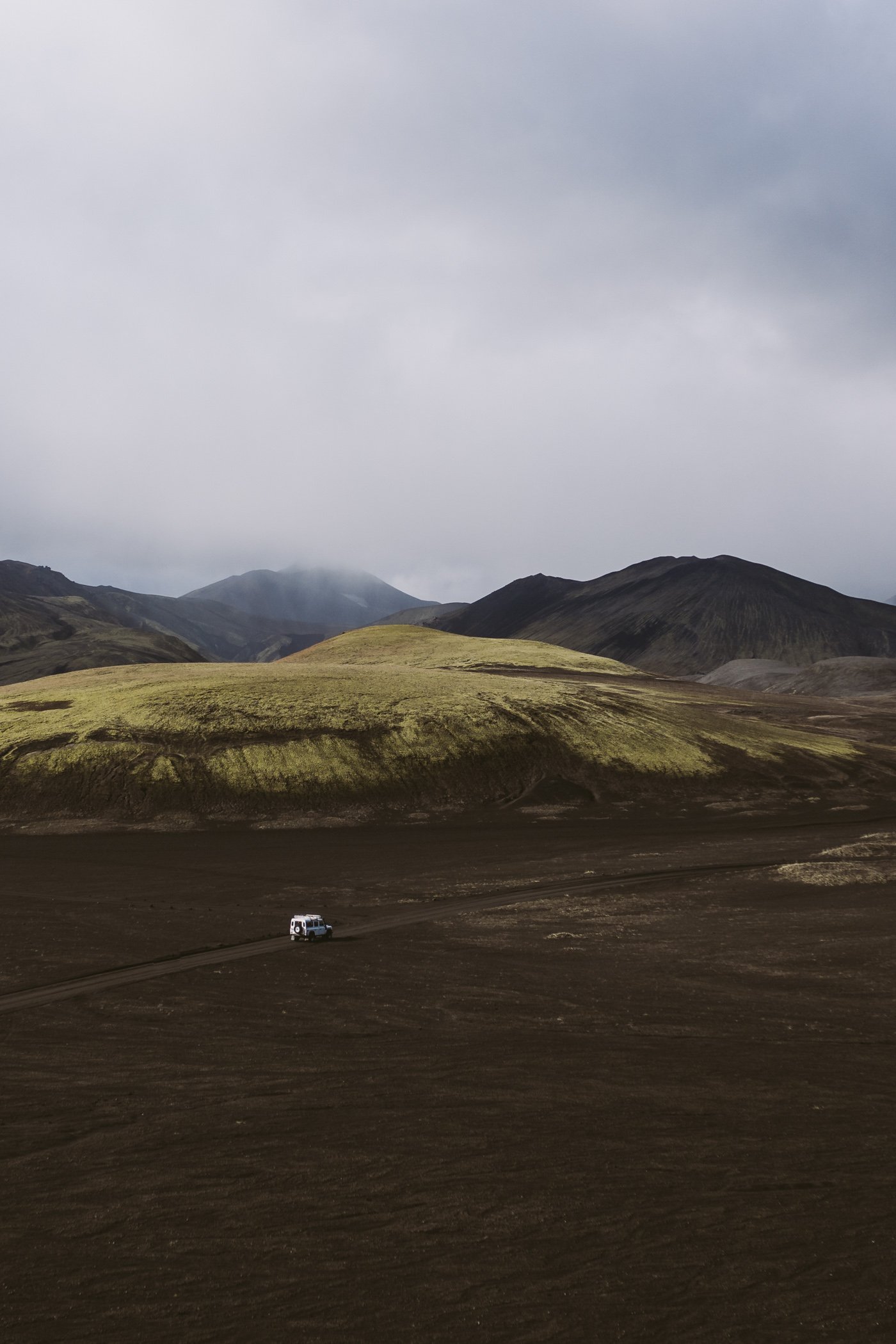 Exploring the highlands of Iceland