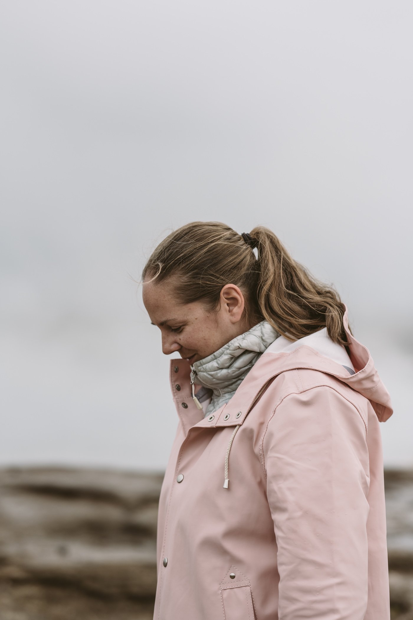 Wearing layers in Iceland