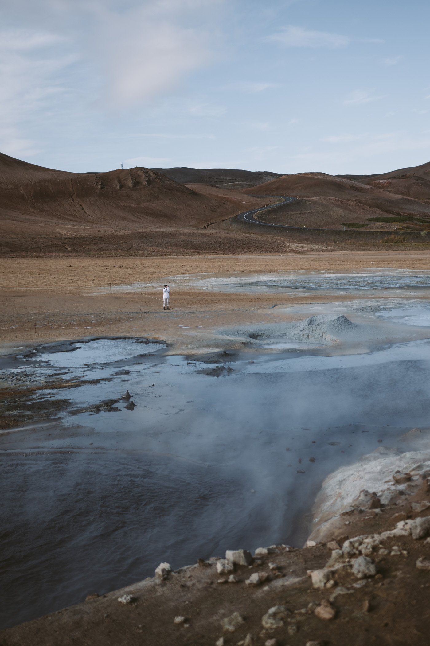 Hverir also called Hverarönd - geothermal field in Iceland's North