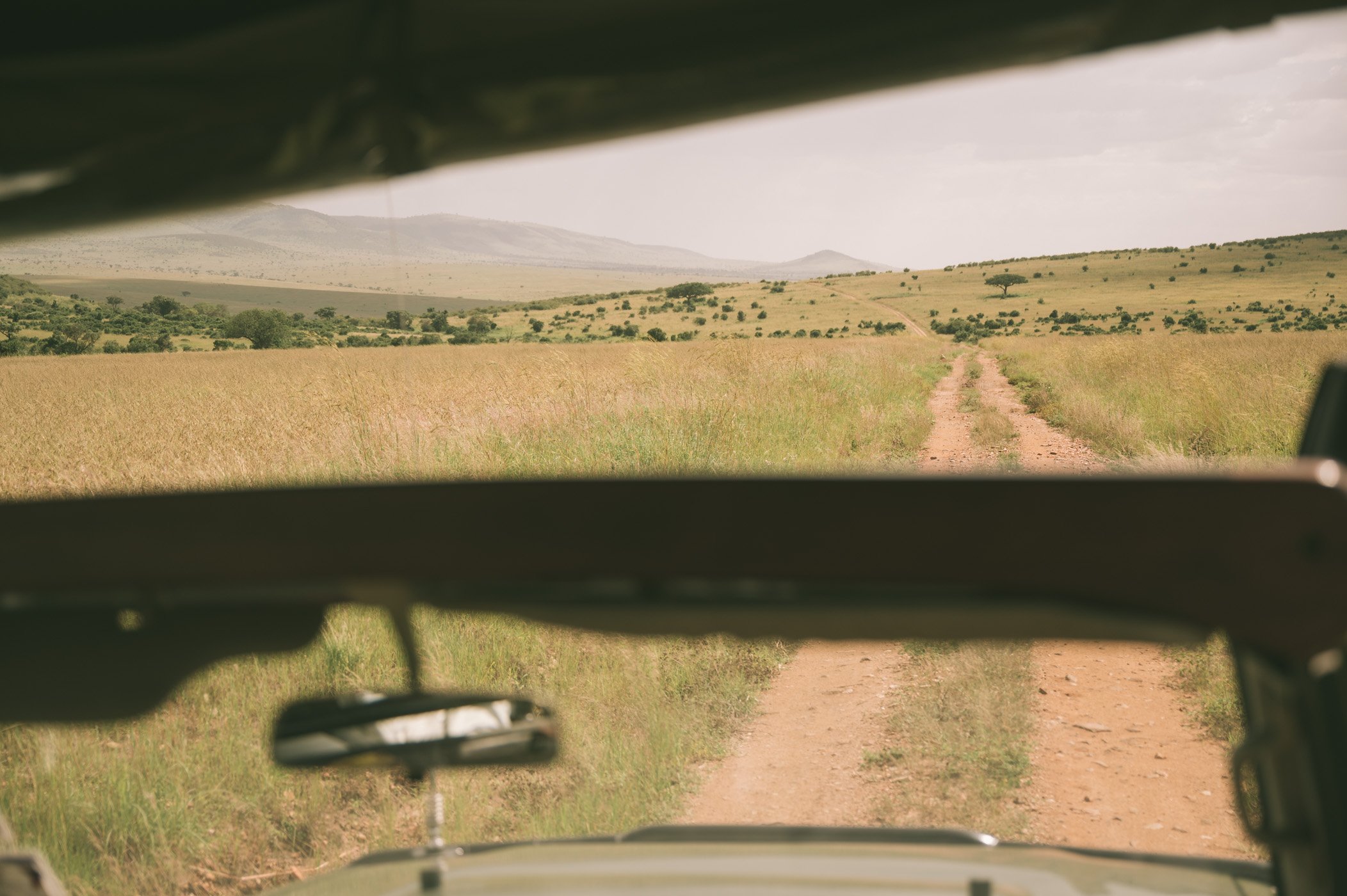 Landscapes of Olderkesi Community Conservancy at the border of the Maasai Mara and the Serengeti