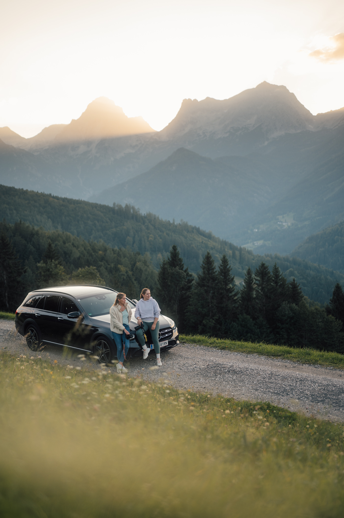 Female Travel Bloggers road trip with Mercedes-Benz Austria