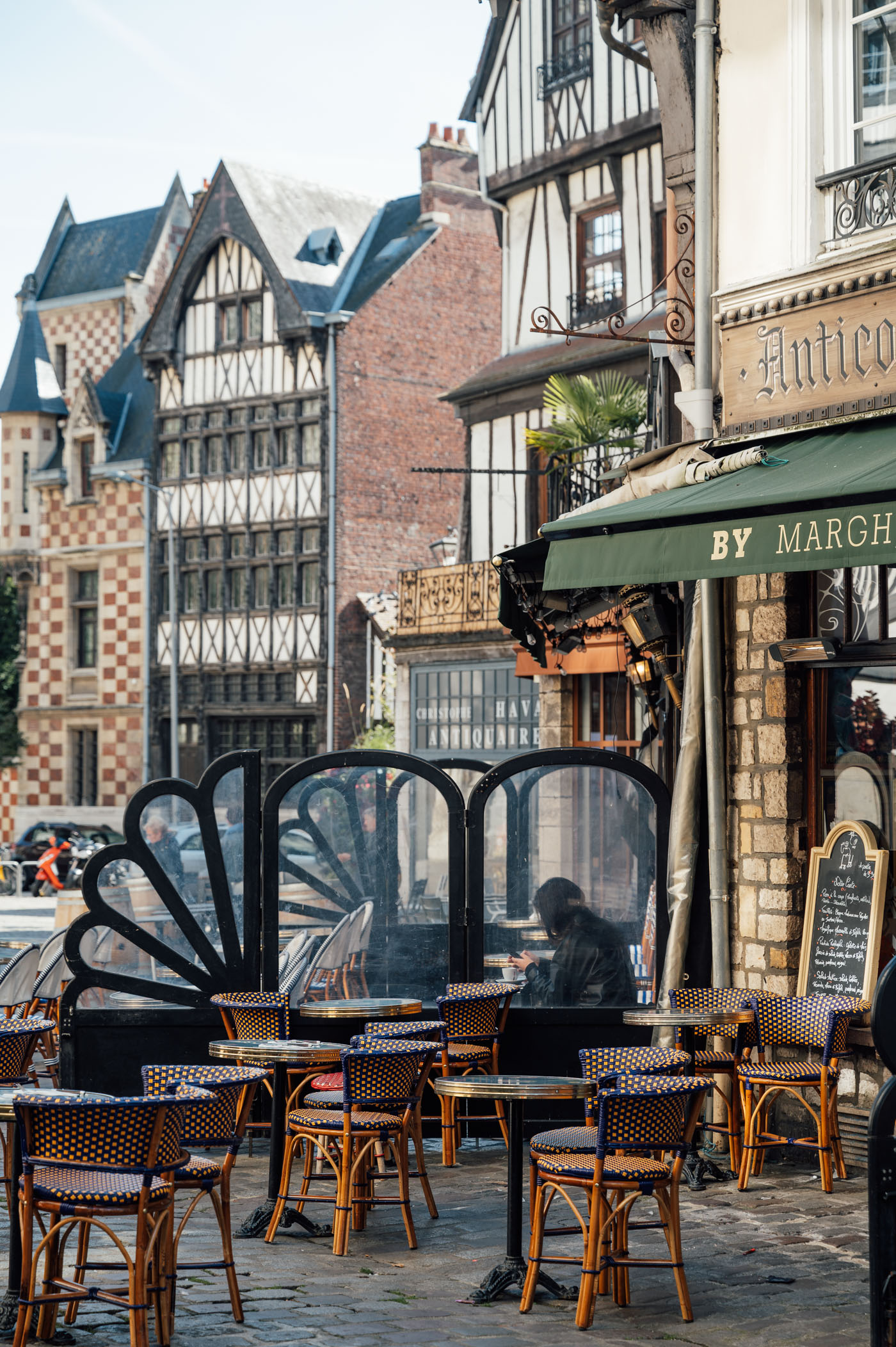 Cafés in Rouen Normandy