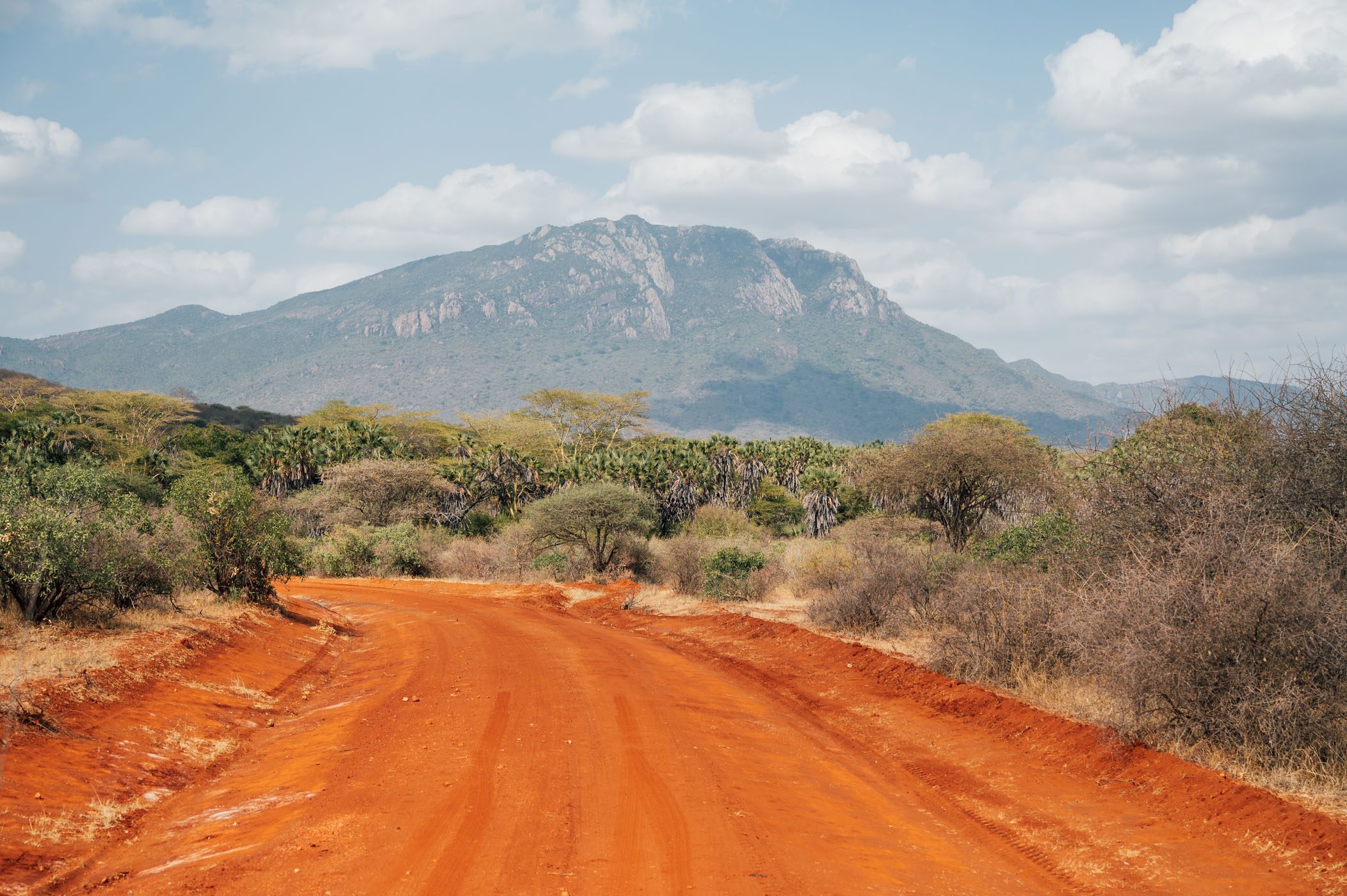 Tsavo West National Park and it's red soil