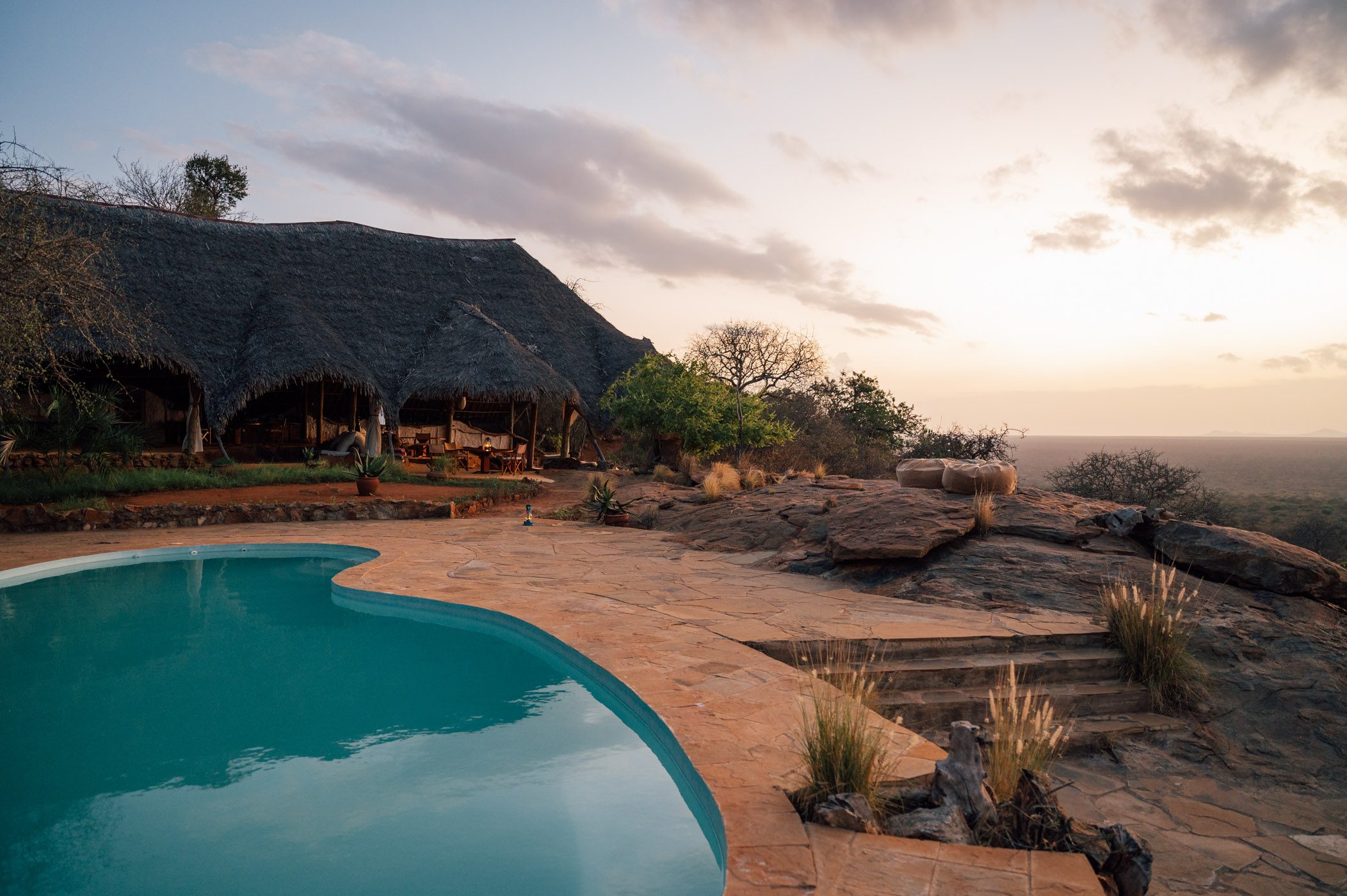 Sundowner at Kipalo Hills Lodge by Secluded Africa in Tsavo West