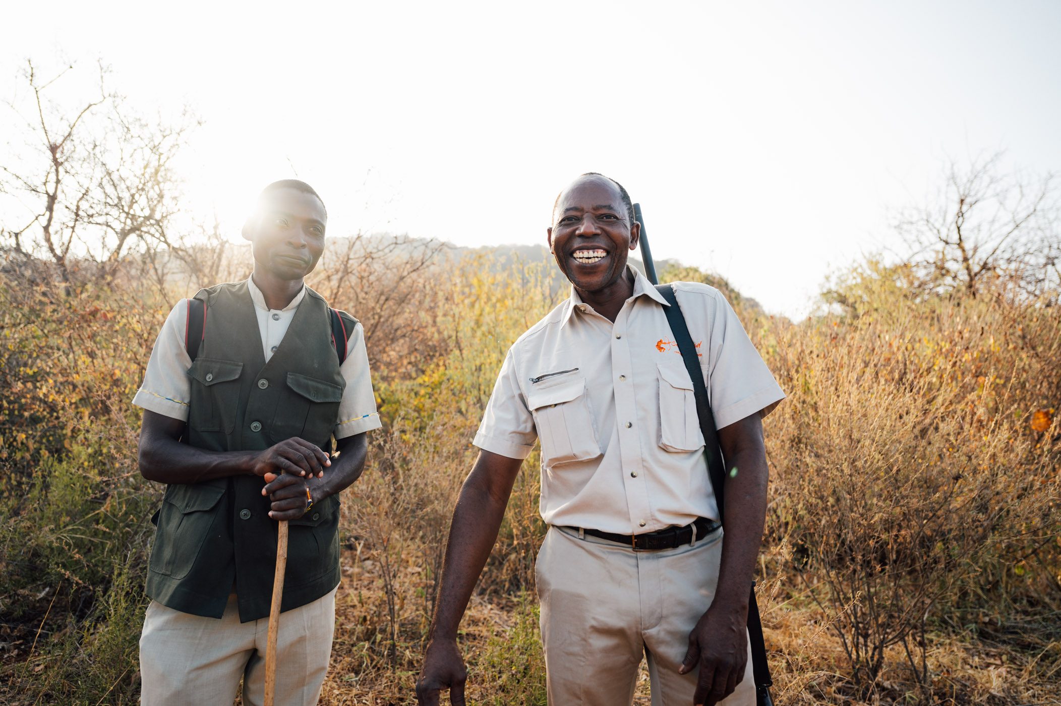 Walking safaris in the Mbulia conservancy