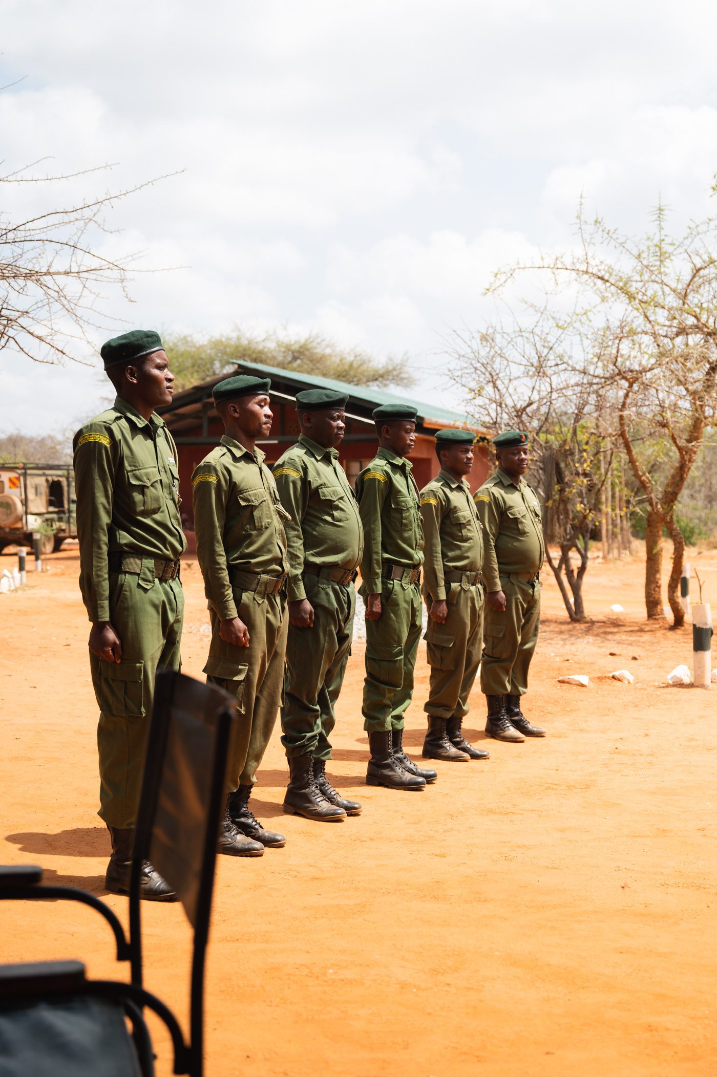 Ranger unit at Mbulia Conservancy