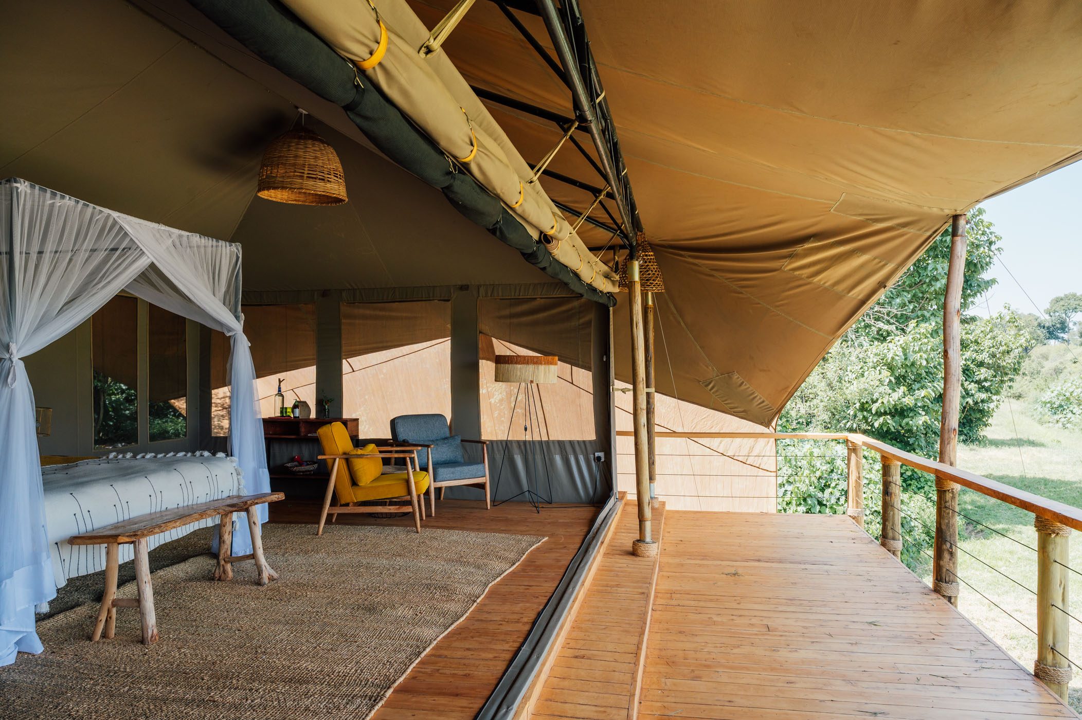 Eco luxury safari in Kenya's Maasai Mara with Emboo River Camp