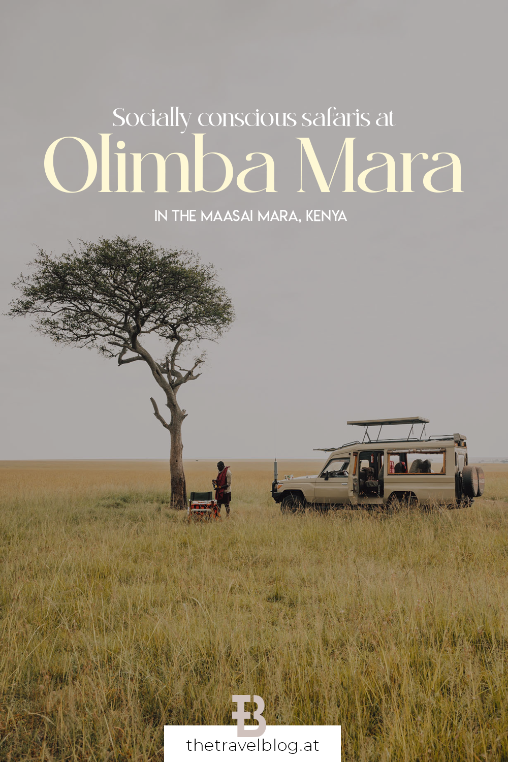 Socially conscious safaris at Olimba Mara Camp in the Maasai Mara in Kenya