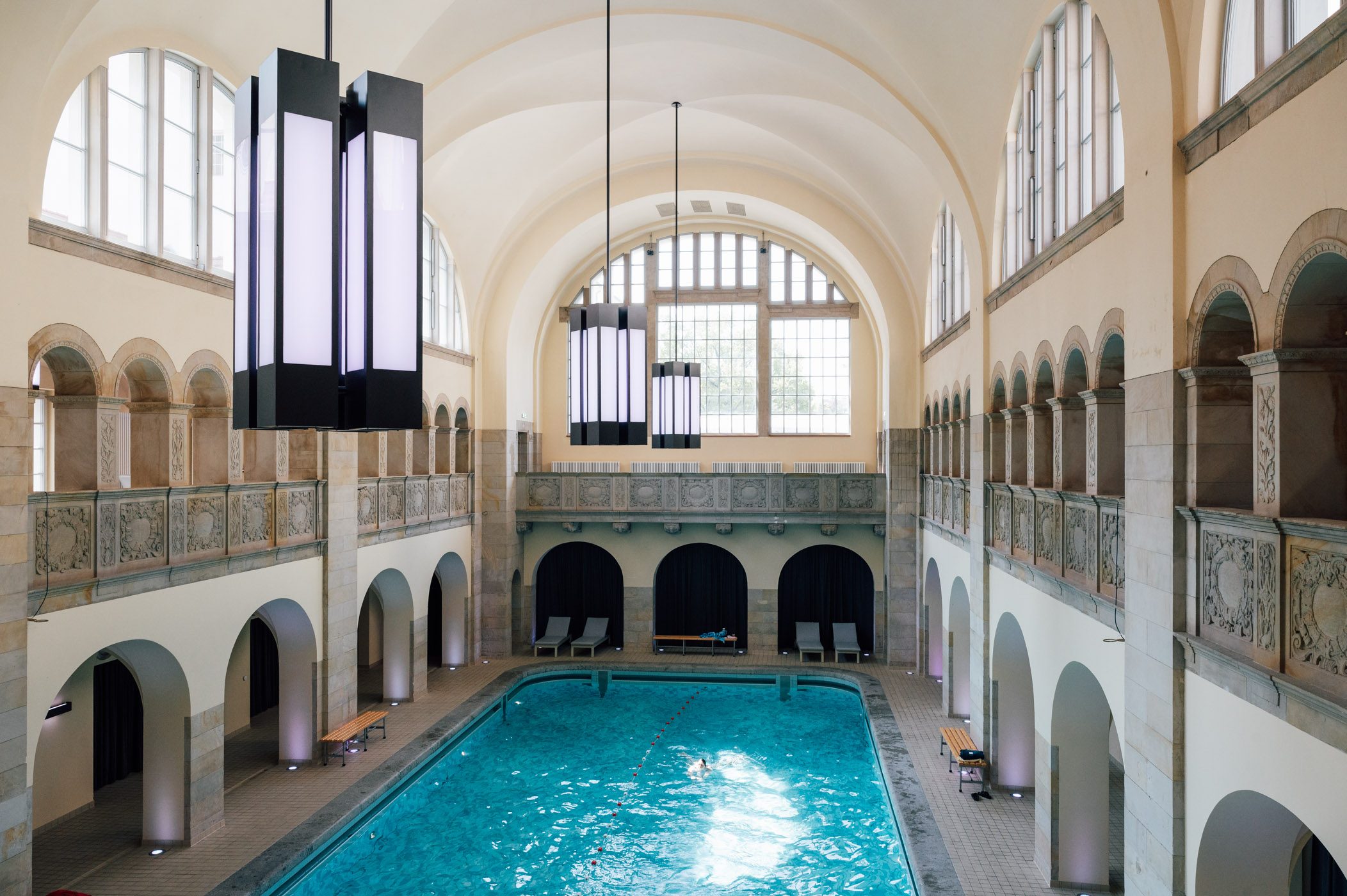 Historical Pool at Hotel Oderberger Berlin