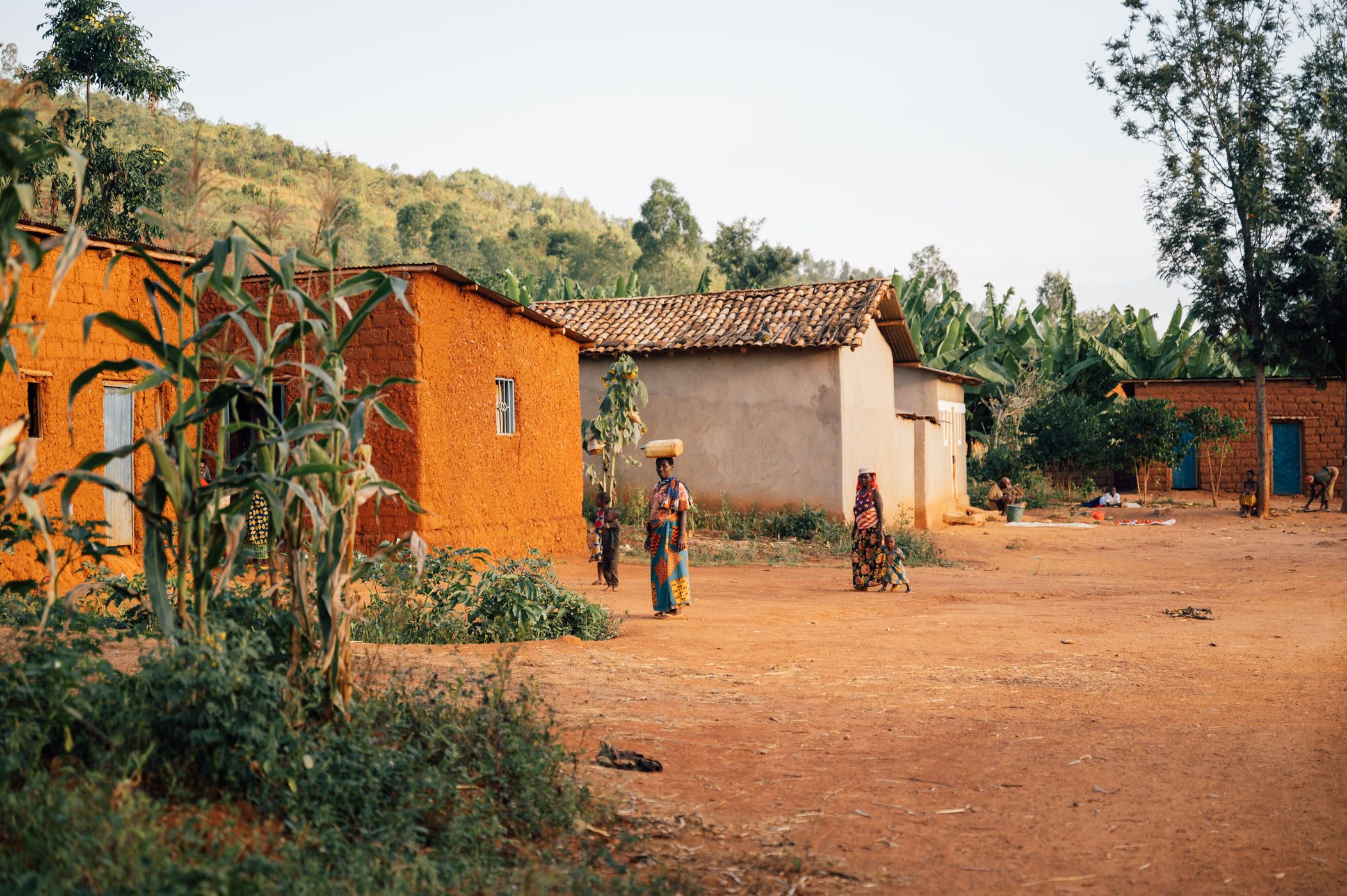 Village visit with African Parks in Rwanda