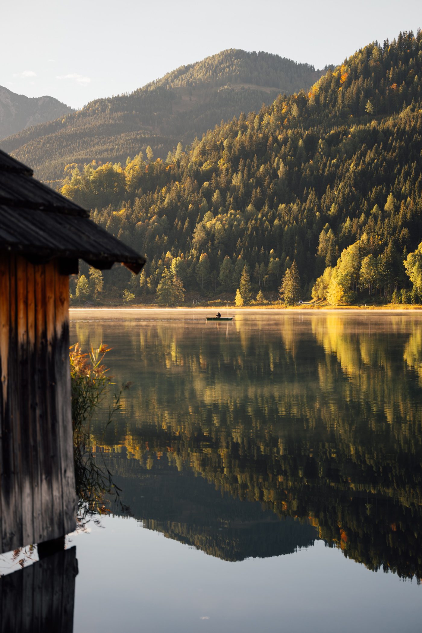 Autumn days at Biohotel Gralhof at lake Weissensee in Carinthia Austria