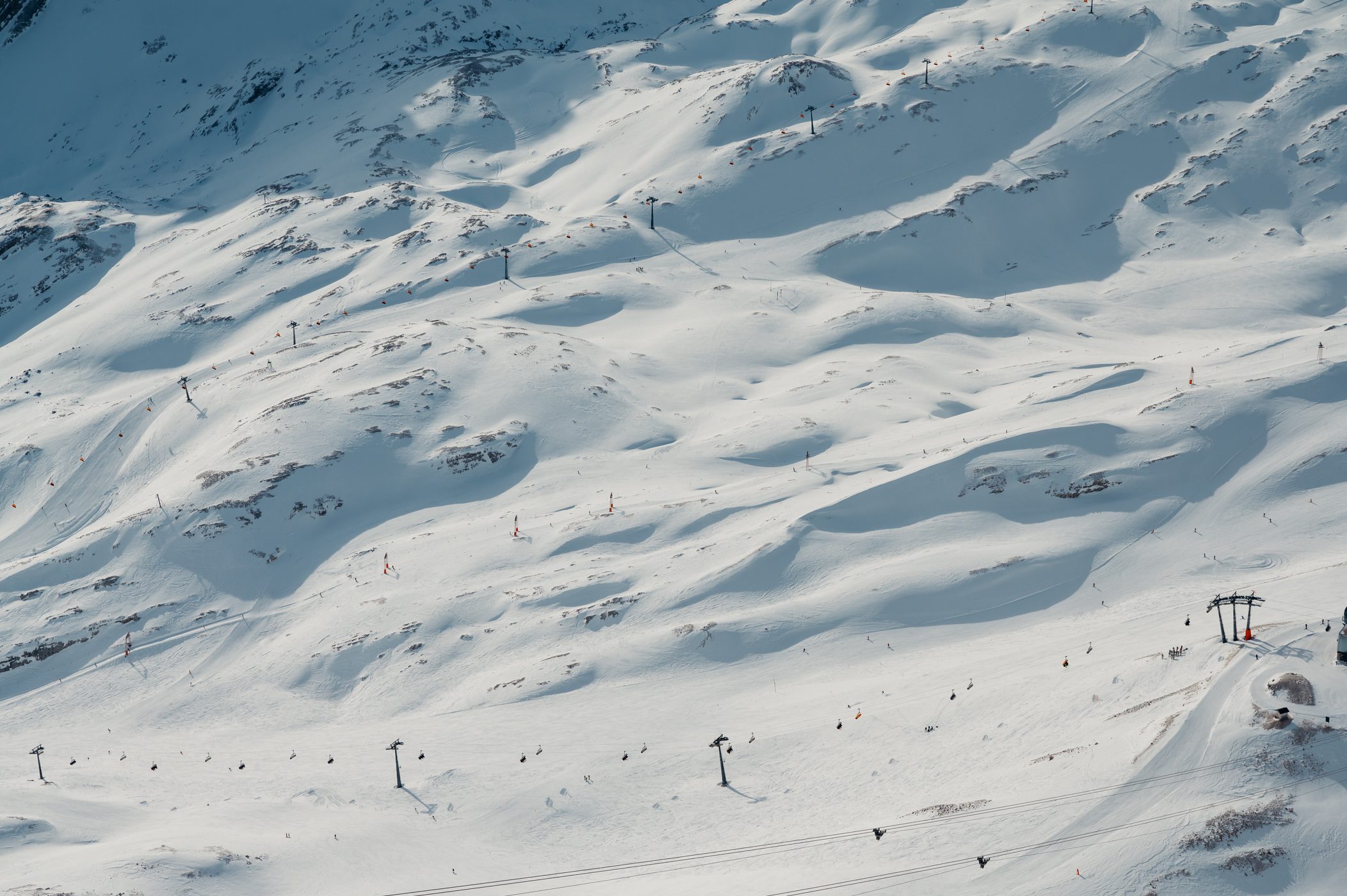 Zugspitze skiing arena