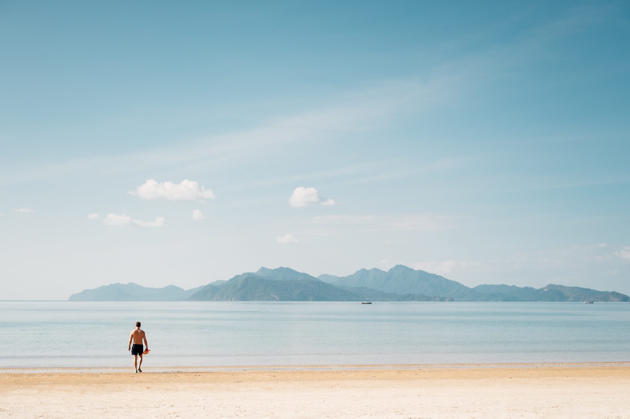 The beach at the Datai Langkawi - part of a 3 week itinerary through Malaysia