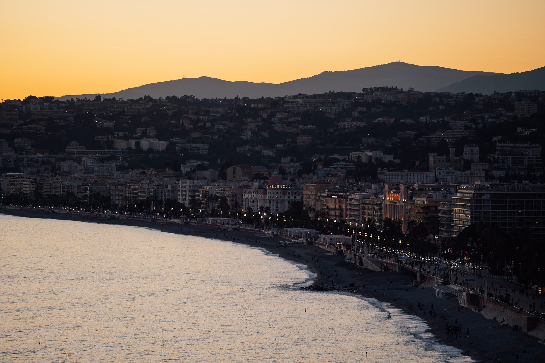 Nice - winter resort city on the UNESCO World Heritage List