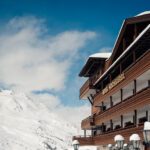 Ski-in ski-out at TOP Hotel Hochgurgl in Tyrol Austria at 2,150 meters above sea level