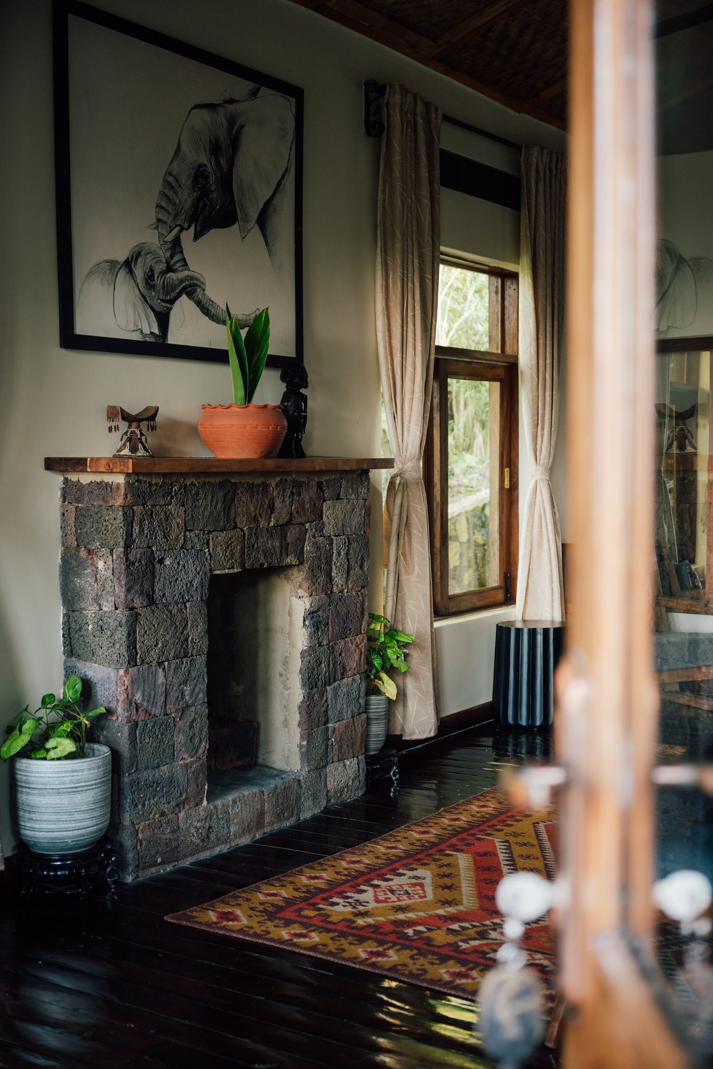 Nkuringo Bwindi Gorilla Lodge at Bwindi Impenetrable Forest in Uganda