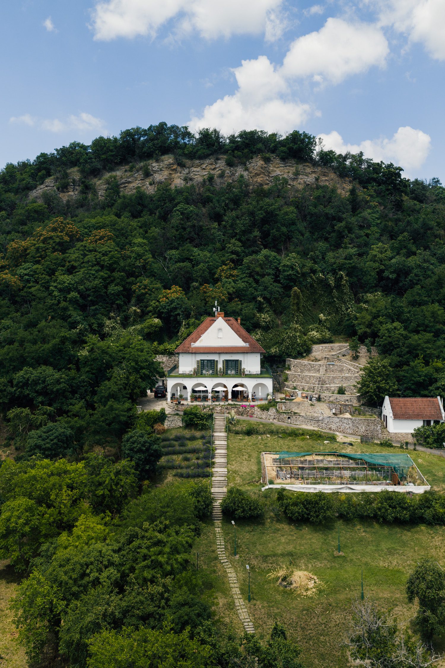 Villa Kabala restaurant at Lake Balaton, Hungary